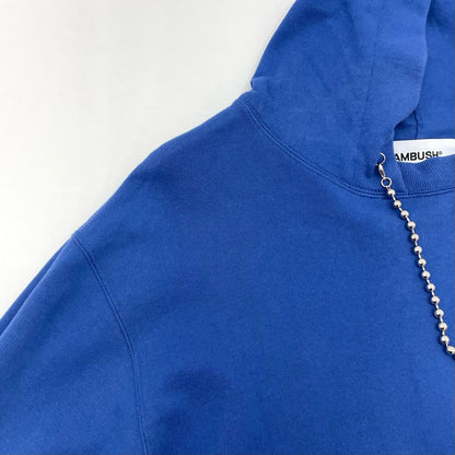 AMBUSH | アンブッシュ BALLCHAIN HOODIE パーカー 12115451 ブルー サイズ：XL【尾張小牧店】