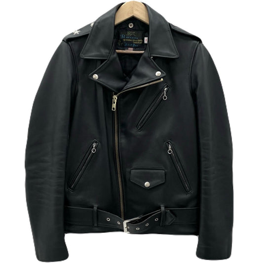 【中古】schott×Lightning | ショット×ライトニング 613LTN/ONE STAR(ペイント) ライダースジャケット ブラック サイズ：36【尾張小牧店】