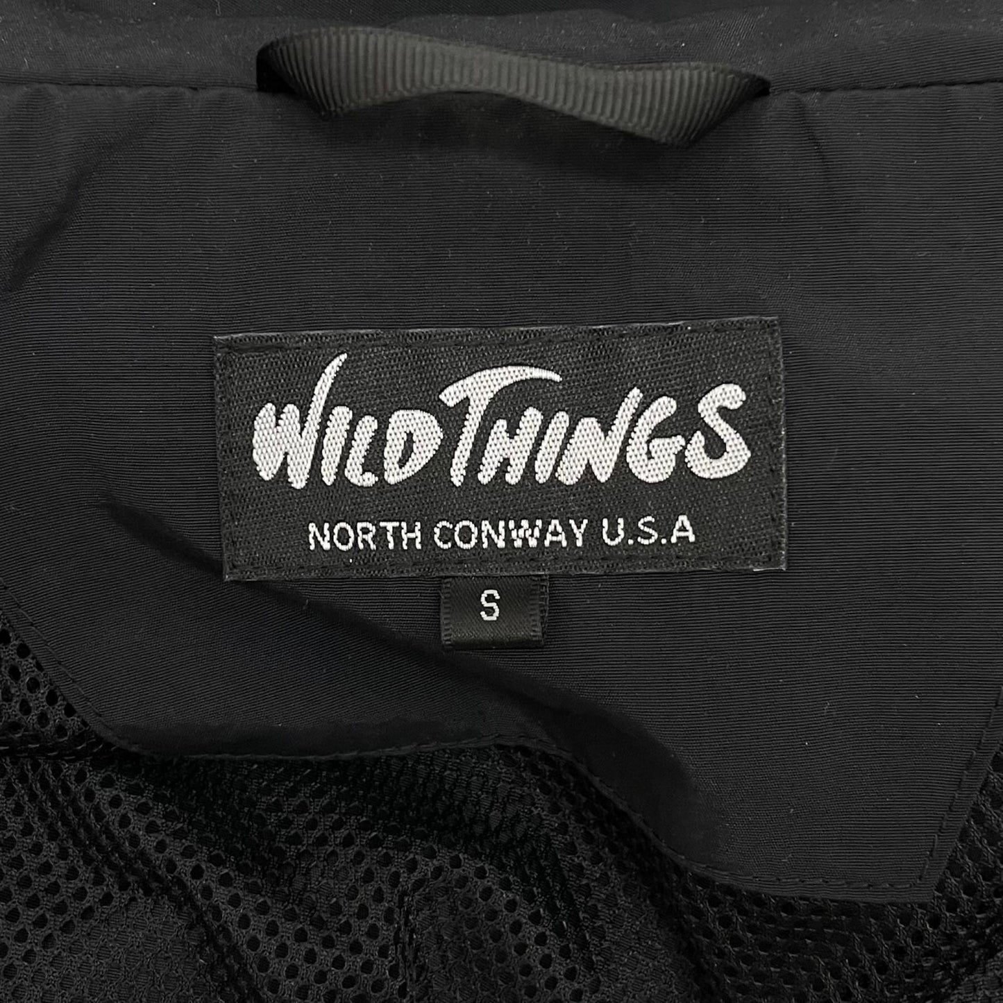 【中古】WILD THINGS | ワイルドシングス マウンテンパーカー ブラック サイズ：S【尾張小牧店】