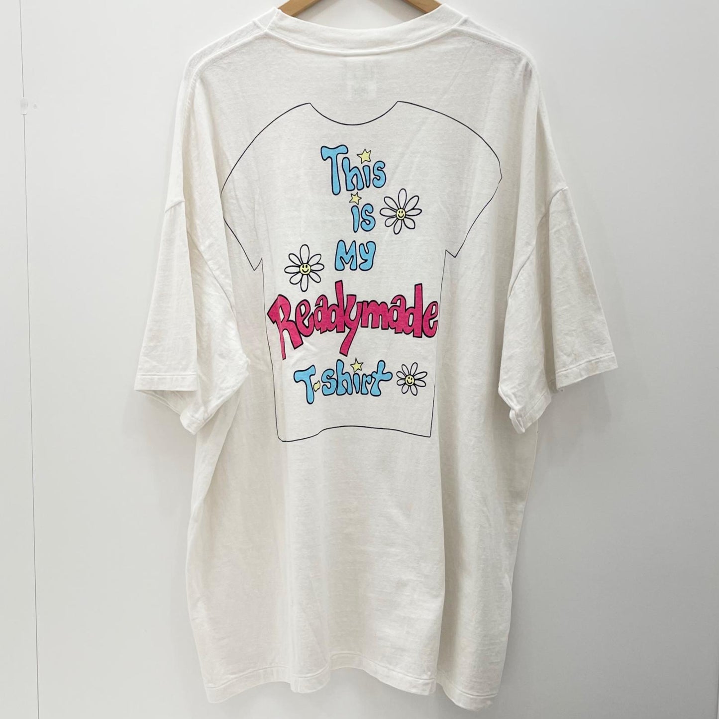 【中古】READYMADE | レディメイド　24SS SS T THIS IS MY T 半袖Ｔシャツ RE-CO-WH-00-00-275 ホワイト サイズ：XXL【尾張小牧店】