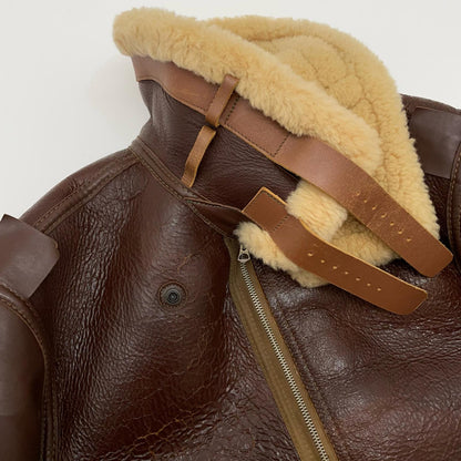 EASTMAN LEATHER CLOTHING | イーストマン TYPE B-3 ミリタリーコート ブラウン サイズ：40【尾張小牧店】