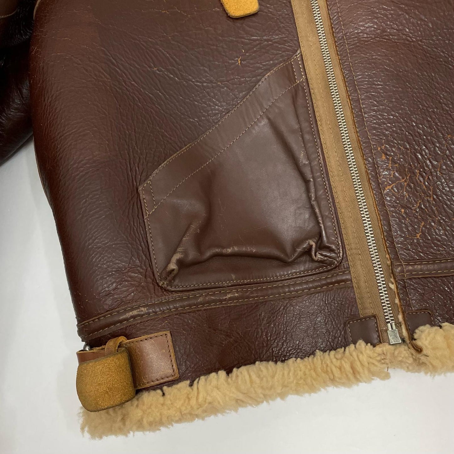 EASTMAN LEATHER CLOTHING | イーストマン TYPE B-3 ミリタリーコート ブラウン サイズ：40【尾張小牧店】