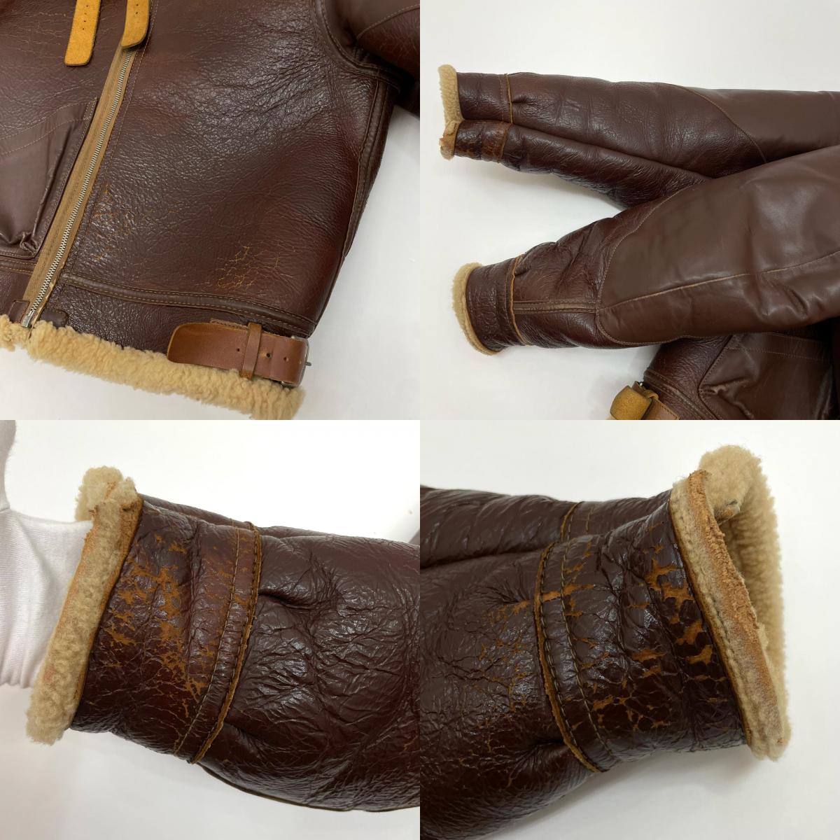 EASTMAN LEATHER CLOTHING | イーストマン TYPE B-3 ミリタリーコート ブラウン サイズ：40【尾張小牧店】