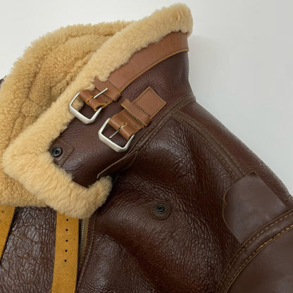 EASTMAN LEATHER CLOTHING | イーストマン TYPE B-3 ミリタリーコート ブラウン サイズ：40【尾張小牧店】