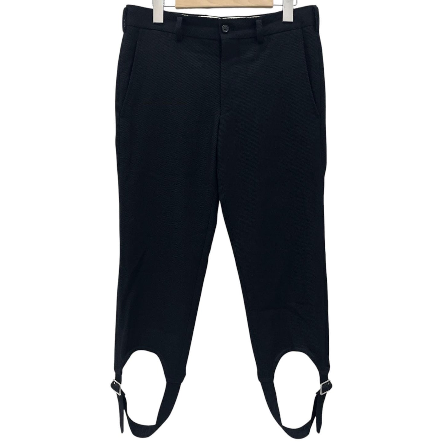 【中古】COMME des GARCONS HOMME PLUS | コムデギャルソンオムプリュス　23SS STIRRUP PANTS コーデュロイパンツ ブラック サイズ：XS【尾張小牧店】
