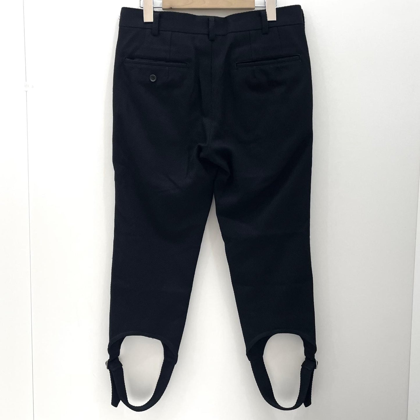 【中古】COMME des GARCONS HOMME PLUS | コムデギャルソンオムプリュス　23SS STIRRUP PANTS コーデュロイパンツ ブラック サイズ：XS【尾張小牧店】