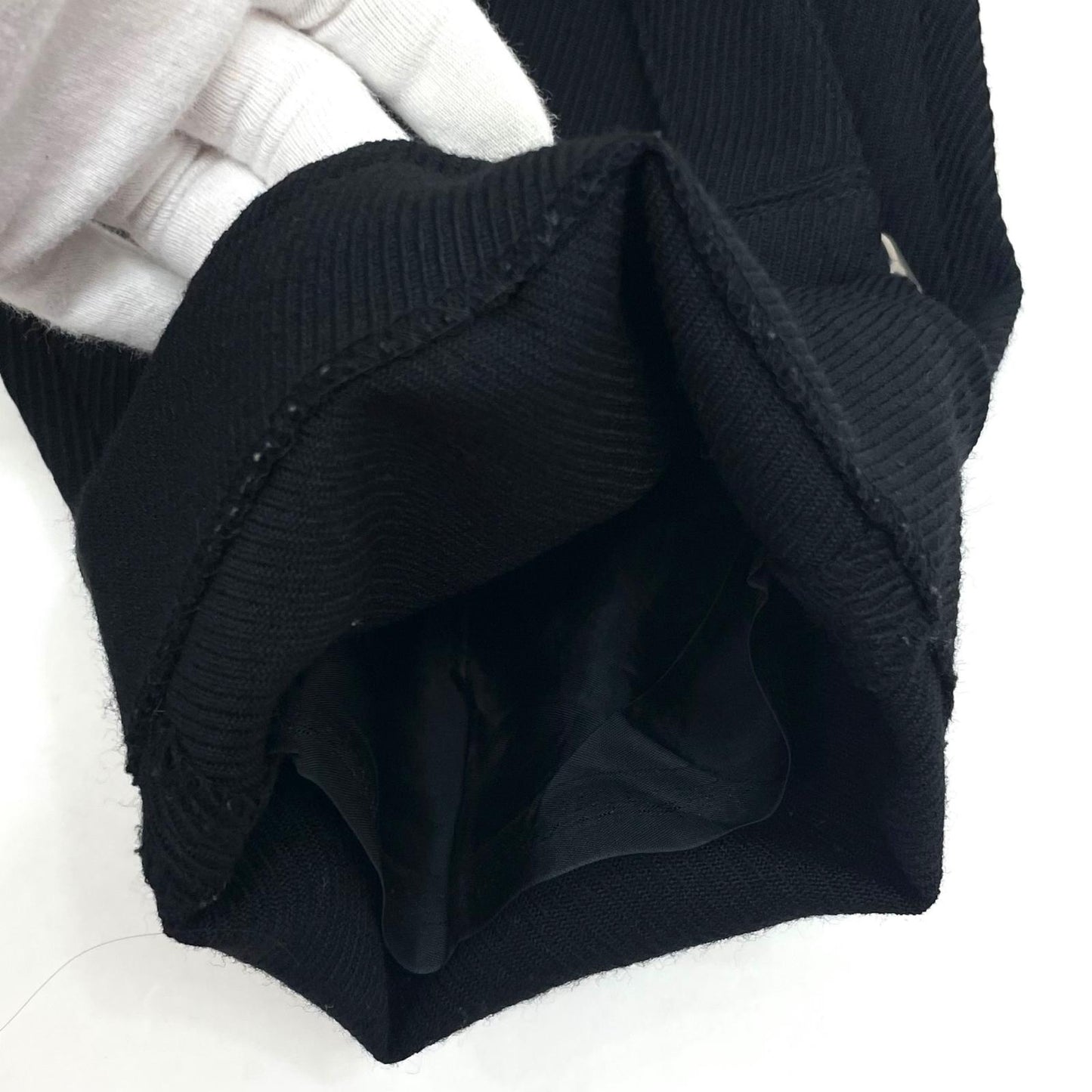 【中古】COMME des GARCONS HOMME PLUS | コムデギャルソンオムプリュス　23SS STIRRUP PANTS コーデュロイパンツ ブラック サイズ：XS【尾張小牧店】