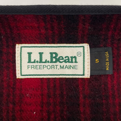 L.L.Bean | エルエルビーン ベスト レッド×ブラック サイズ：S【尾張小牧店】