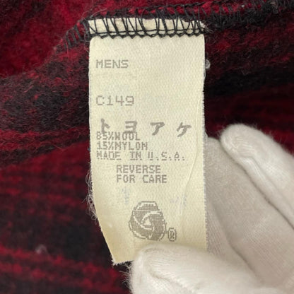 L.L.Bean | エルエルビーン ベスト レッド×ブラック サイズ：S【尾張小牧店】