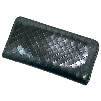 BOTTEGA VENETA | ボッテガヴェネタ 長財布 ブラック×グリーン【尾張小牧店】