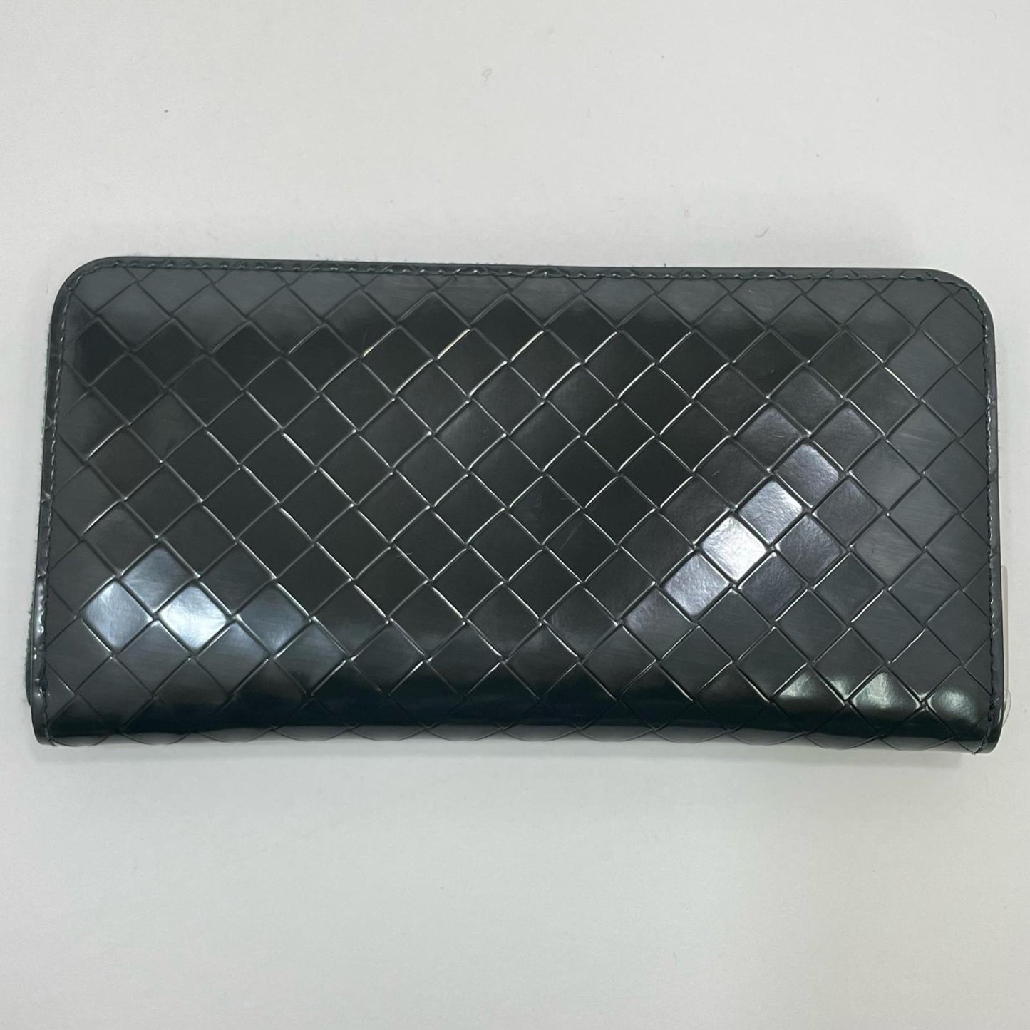 BOTTEGA VENETA | ボッテガヴェネタ 長財布 ブラック×グリーン【尾張小牧店】