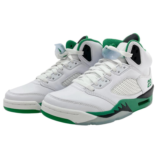 NIKE | ナイキ Women's Air Jordan 5 Retro スニーカー DD9336-103 ホワイト×グリーン 23cm【尾張小牧店】