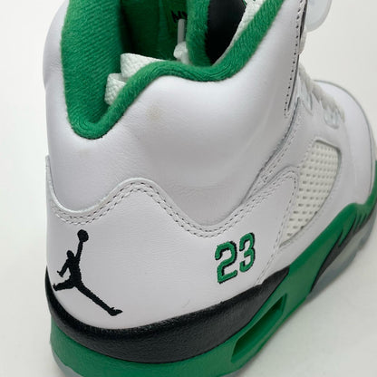 NIKE | ナイキ Women's Air Jordan 5 Retro スニーカー DD9336-103 ホワイト×グリーン 23cm【尾張小牧店】
