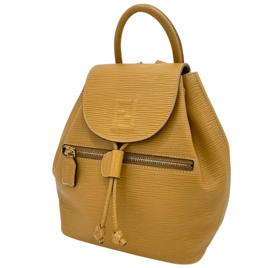 【中古】FENDI | フェンディ フロントバックル バックパック リュック・デイパック 315 262730 069 ベージュ【尾張小牧店】