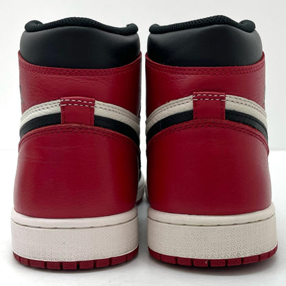 NIKE | ナイキ AIR JORDAN 1 RETRO HIGH OG BRED TOE スニーカー 555088-610 レッド×ブラック×ホワイト 28cm