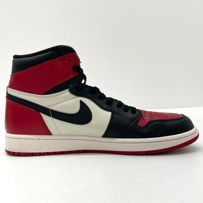 NIKE | ナイキ AIR JORDAN 1 RETRO HIGH OG BRED TOE スニーカー 555088-610 レッド×ブラック×ホワイト 28cm