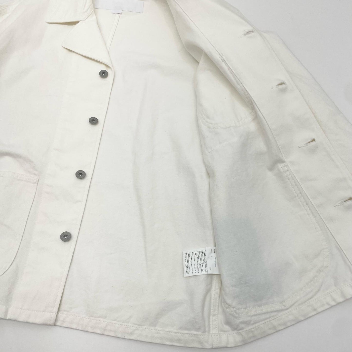 NEIGHBORHOOD | ネイバーフッド BW . COVERALL JACKET その他アウター 242AQNH-JKM06 ホワイト サイズ：2【尾張小牧店】