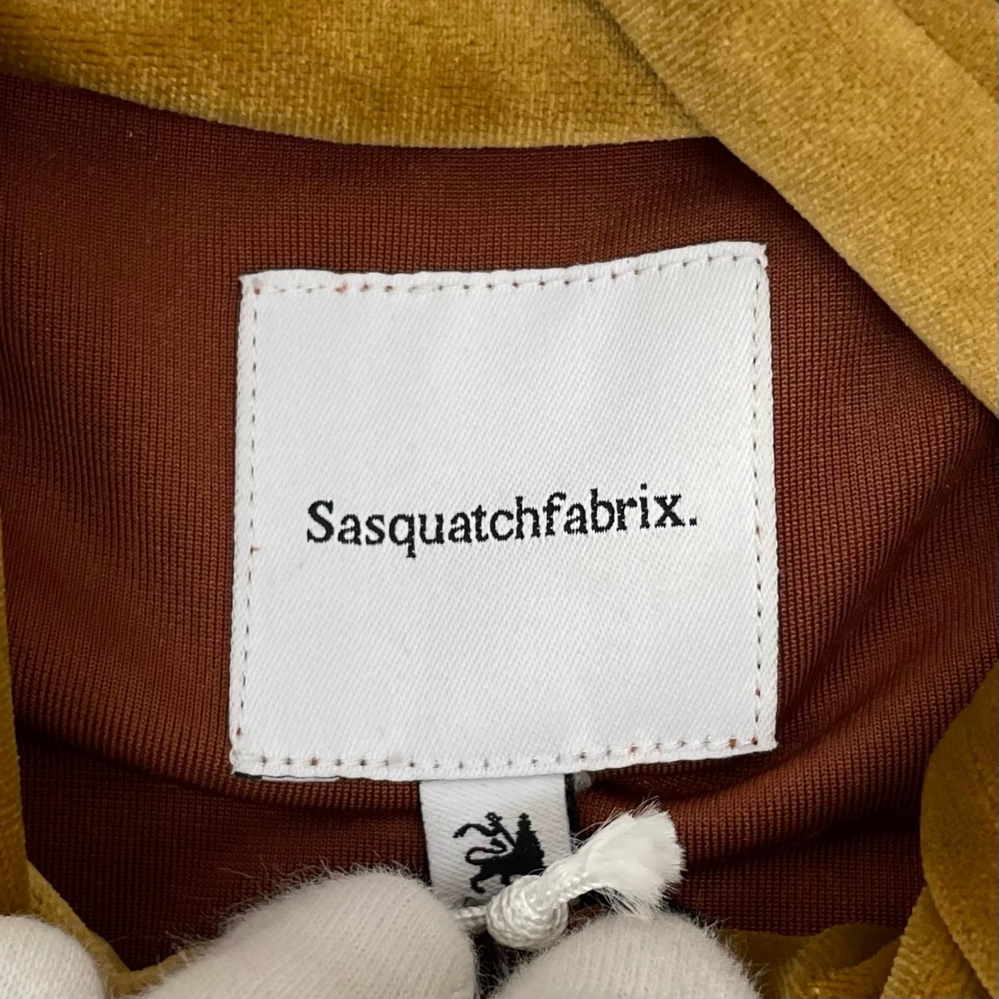 【中古】SASQUATCH fabrix | サスクワッチファブリックス 24AW　VELOUR TRACK JACKET ベロアトラックジャケット　ジャージ 24AW-CSS-002 ブラウン サイズ：L【尾張小牧店】