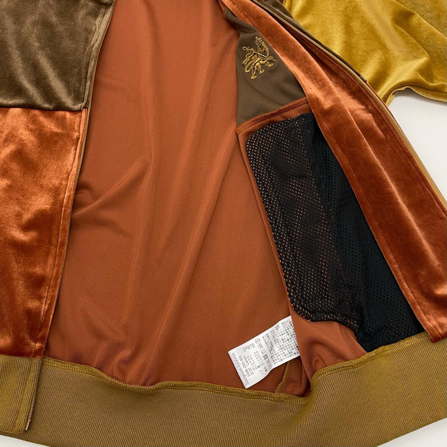 【中古】SASQUATCH fabrix | サスクワッチファブリックス 24AW　VELOUR TRACK JACKET ベロアトラックジャケット　ジャージ 24AW-CSS-002 ブラウン サイズ：L【尾張小牧店】