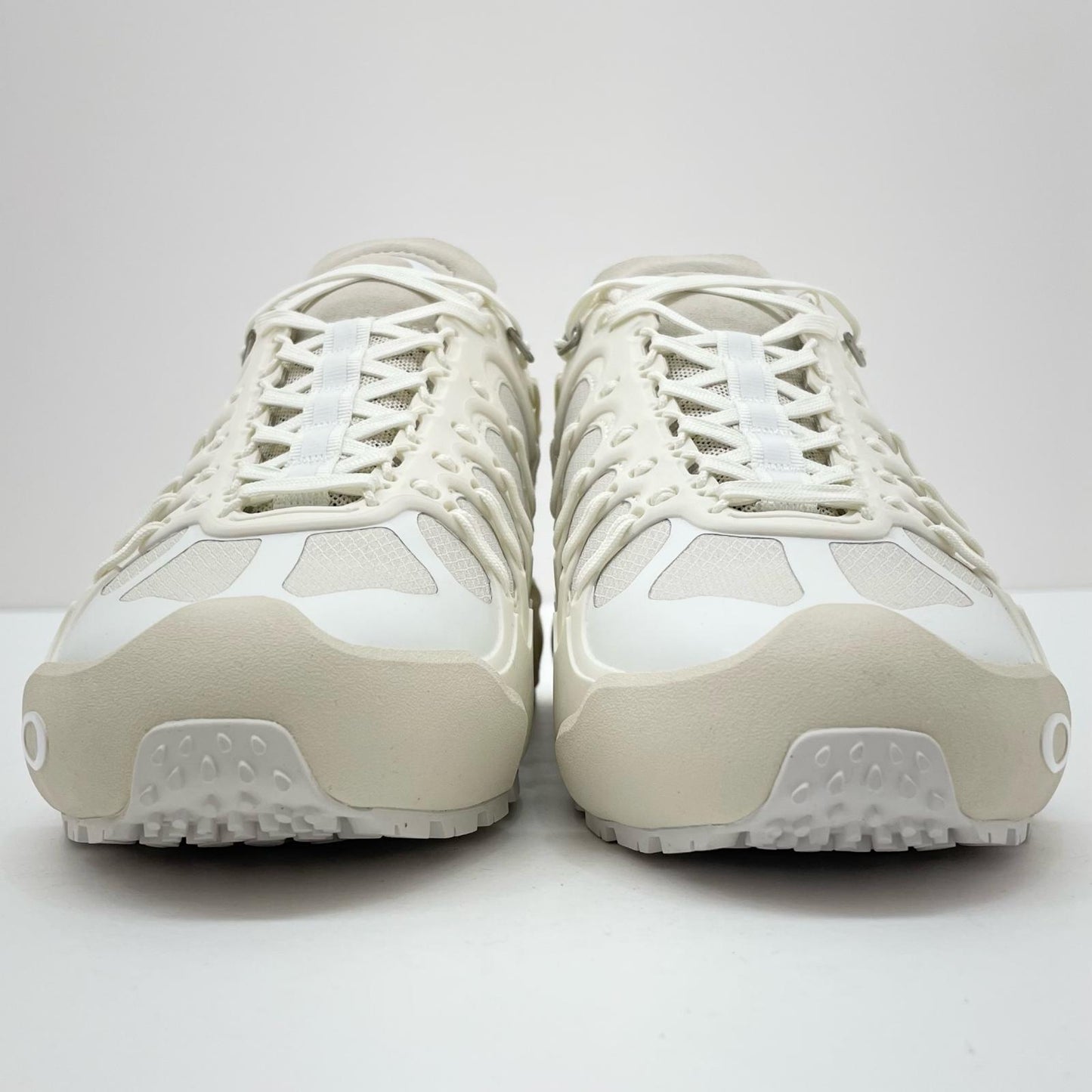 eYe COMME des GARCONS JUNYA WATANABE MAN | アイコムデギャルソンジュンヤワタナベマン エステルメッシュ スニーカー WP-K192-100 ホワイト 27cm【尾張小牧店】