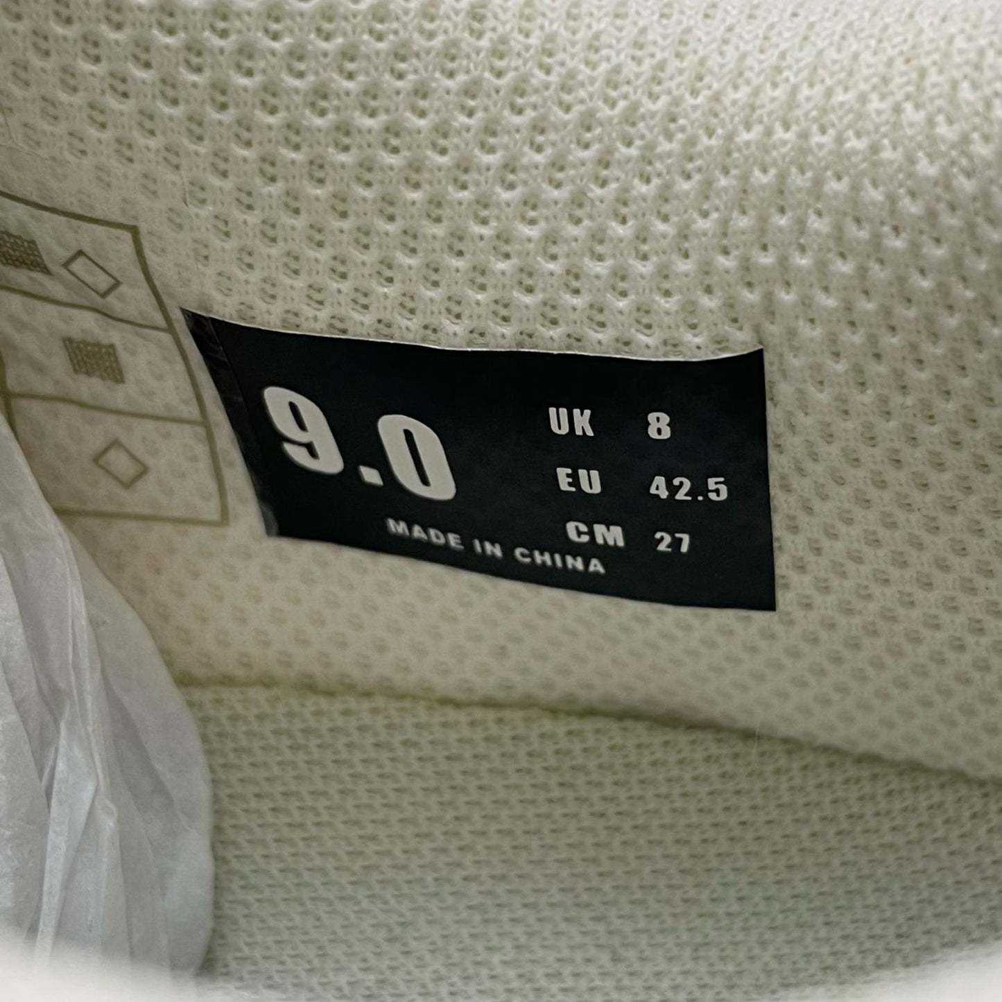 eYe COMME des GARCONS JUNYA WATANABE MAN | アイコムデギャルソンジュンヤワタナベマン エステルメッシュ スニーカー WP-K192-100 ホワイト 27cm【尾張小牧店】
