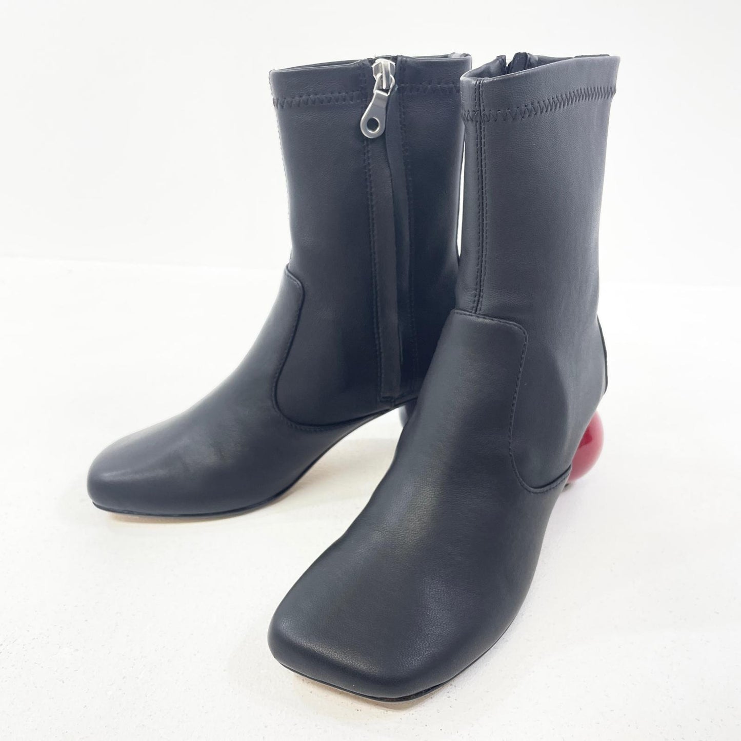 MIHARA YASUHIRO | ミハラヤスヒロ Billiards Heel Boots ブーツ B09FW709 ブラック