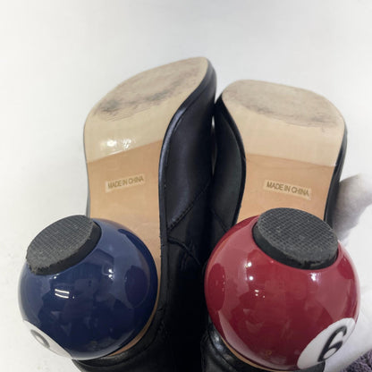 MIHARA YASUHIRO | ミハラヤスヒロ Billiards Heel Boots ブーツ B09FW709 ブラック