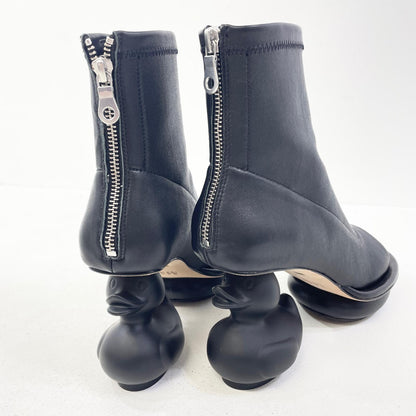 MIHARA YASUHIRO | ミハラヤスヒロ Duck Heel Boots ブーツ B12FW709 ブラック