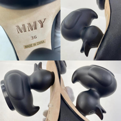 MIHARA YASUHIRO | ミハラヤスヒロ Duck Heel Boots ブーツ B12FW709 ブラック