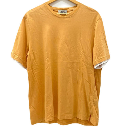 【中古】HERMES | エルメス　アームレイヤード 半袖Ｔシャツ オレンジ サイズ：L【尾張小牧店】