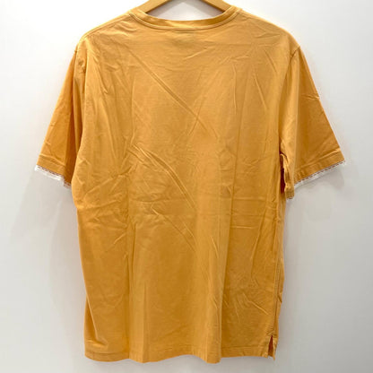 【中古】HERMES | エルメス　アームレイヤード 半袖Ｔシャツ オレンジ サイズ：L【尾張小牧店】
