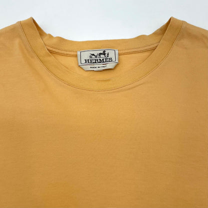 【中古】HERMES | エルメス　アームレイヤード 半袖Ｔシャツ オレンジ サイズ：L【尾張小牧店】