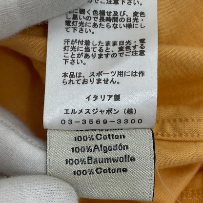 【中古】HERMES | エルメス　アームレイヤード 半袖Ｔシャツ オレンジ サイズ：L【尾張小牧店】