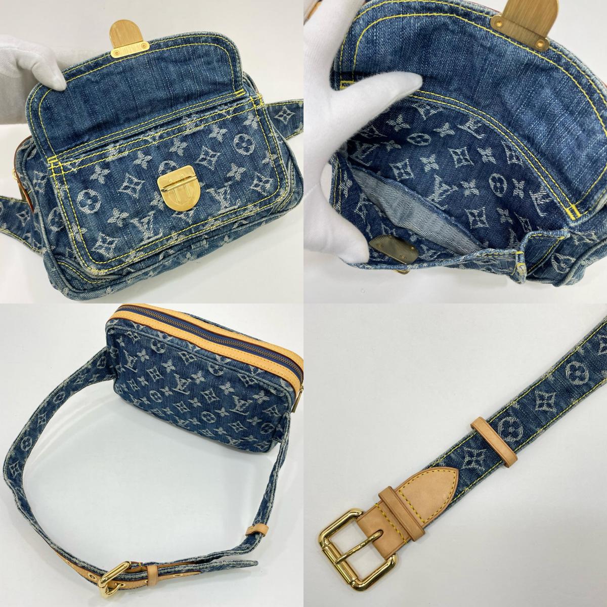 LOUIS VUITTON | ルイ・ヴィトン ウエストバッグ ネイビー【尾張小牧店】