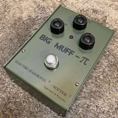 Electro-Harmonix | エレクトロハーモニクス 楽器 BIG MUFF Pi Army Green (bubble font)【尾張小牧店】