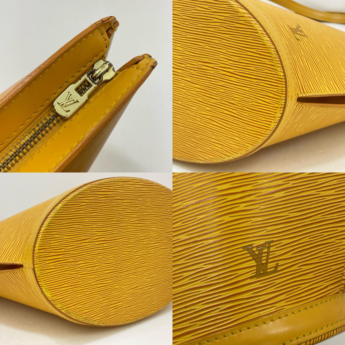 【中古】LOUIS VUITTON | ルイ・ヴィトン サンジャック エピ ショルダーバッグ トートバッグ M52269 イエロー【尾張小牧店】