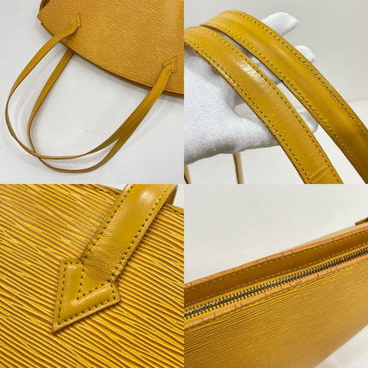 【中古】LOUIS VUITTON | ルイ・ヴィトン サンジャック エピ ショルダーバッグ トートバッグ M52269 イエロー【尾張小牧店】