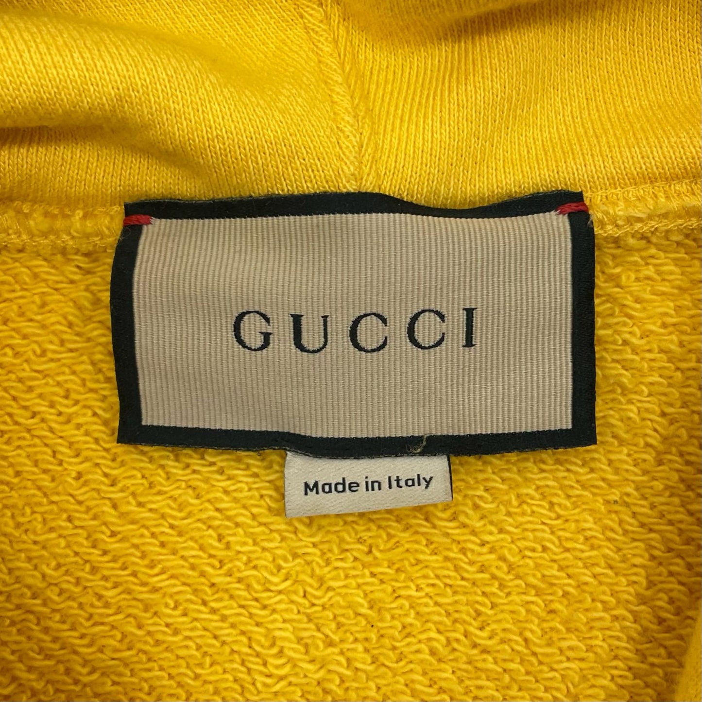 GUCCI | グッチ パーカー イエロー サイズ：XS【尾張小牧店】