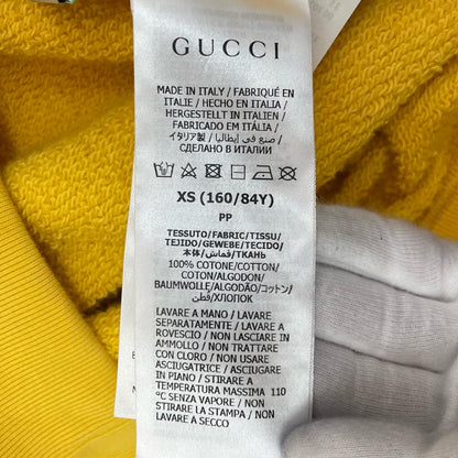 GUCCI | グッチ パーカー イエロー サイズ：XS【尾張小牧店】