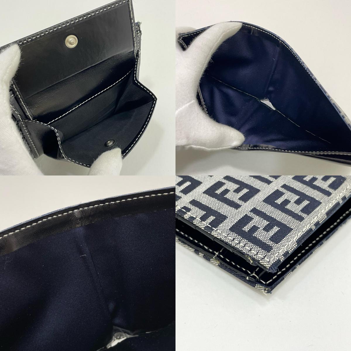 FENDI | フェンディ 二つ折り財布 ダークネイビー【尾張小牧店】