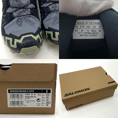 SALOMON | サロモン SPEEDCROSS 6 GTX スニーカー 474655 ネイビー 28cm【尾張小牧店】