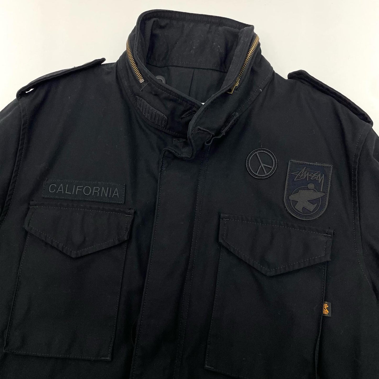 STUSSY | ステューシー M-65 ミリタリージャケット ブラック サイズ：L【尾張小牧店】