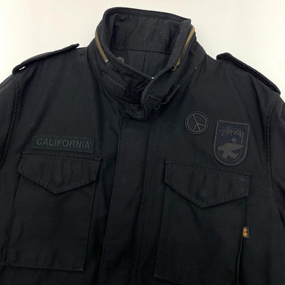 STUSSY | ステューシー M-65 ミリタリージャケット ブラック サイズ：L【尾張小牧店】