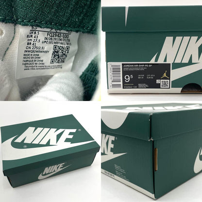 【中古】NIKE×A Ma Maniere | ナイキ×アママニエール Jordan Air Ship SP "Green Stone"/ジョーダン エアシップ SP "グリーンストーン"　スニーカー 靴　FQ2942-100 ホワイト×グリーン 27.5cm【尾張小牧店】
