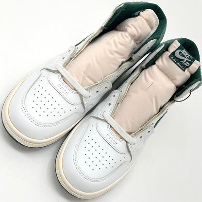 【中古】NIKE×A Ma Maniere | ナイキ×アママニエール Jordan Air Ship SP "Green Stone"/ジョーダン エアシップ SP "グリーンストーン"　スニーカー 靴　FQ2942-100 ホワイト×グリーン 27.5cm【尾張小牧店】