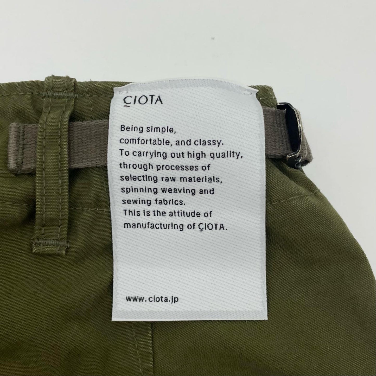 CIOTA(1LDKコーナー) | シオタ M-51 フィールドパンツ -SW- カーゴパンツ PTLM-167-SW カーキ【尾張小牧店】