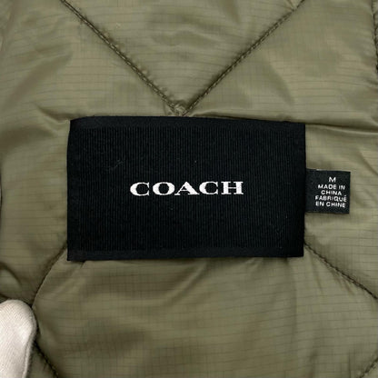 【中古】COACH | コーチ 中綿ベスト カーキ サイズ：M【尾張小牧店】