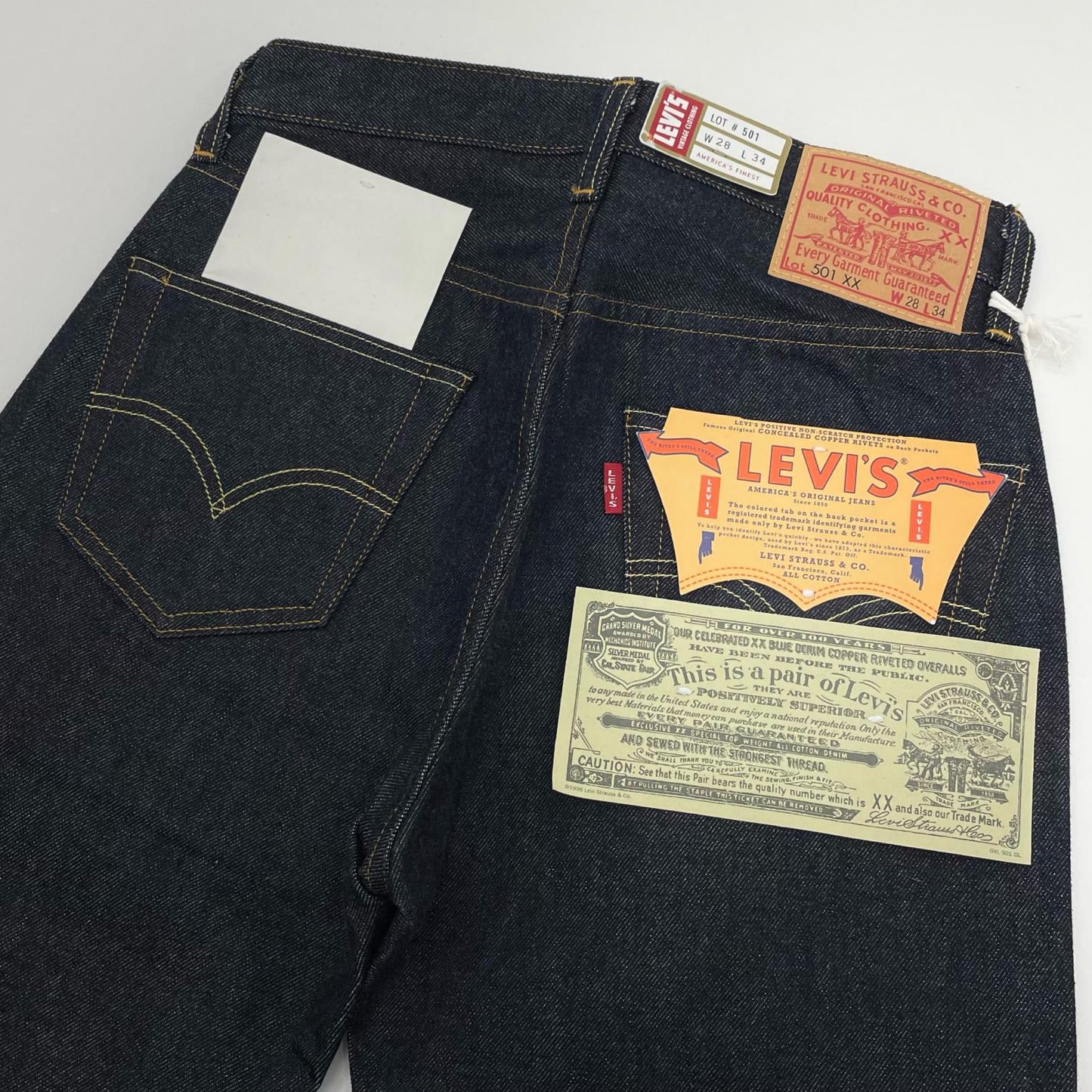 Levi's VintageClothing | リーバイスヴィンテージクロージング 501XX デニムパンツ PC9-50155-0079 ネイビー サイズ：28【尾張小牧店】