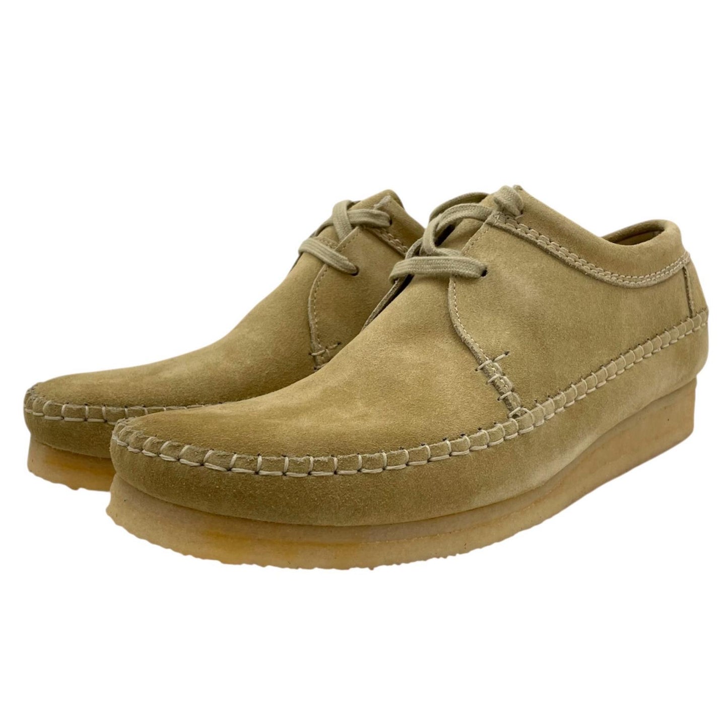 Clarks | クラークス Weaver ローファー ベージュ 27.5cm