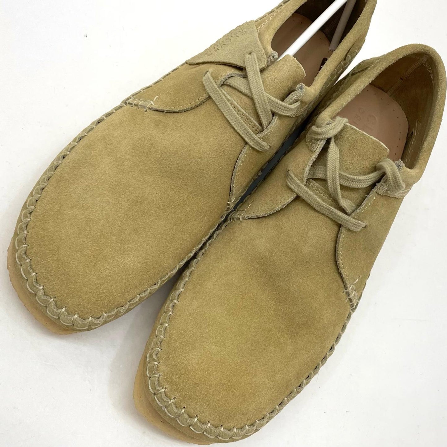 Clarks | クラークス Weaver ローファー ベージュ 27.5cm